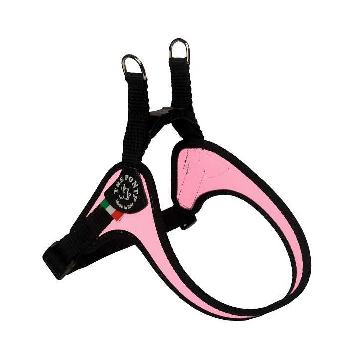 Treponti Pettorina Easy Fit Genesis Onyx Tg.1½ (3-4 Kg.) Rosa
