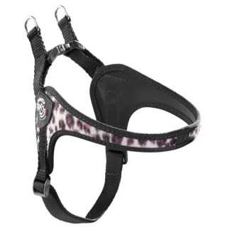 Treponti Pettorina Easy Fit Leopard Onyx Tg.2 (4-5 Kg.) Rosa