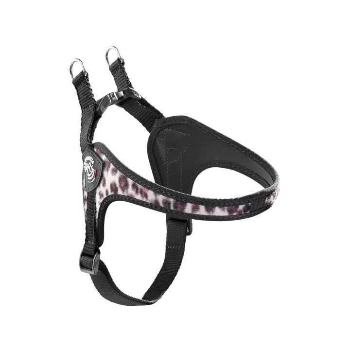 Treponti Pettorina Easy Fit Leopard Onyx Tg.2 (4-5 Kg.) Rosa