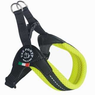 Treponti Pettorina Easy Fit Neon Mesh Tg.2½ (5-6 Kg.) Gialla