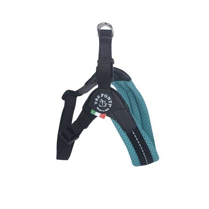 Treponti Pettorina Easy Fit Pastello Tg.3½ (7-9 Kg.) Verde