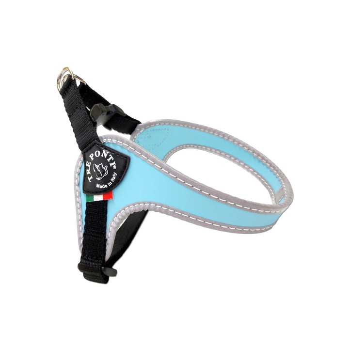 Treponti Pettorina Easy Fit Sottopancia Tg.1 (0-4 Kg.) Azzurra