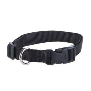 Bengy Collare In Nylon (1,5 X 30-45 Cm.) Nero