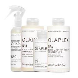 KIT Ricostruzione N.0 + N.3 + N. 4 + N. 5 (Bundle Trattamento + PreShampoo + Shampoo + Conditioner) - Olaplex
