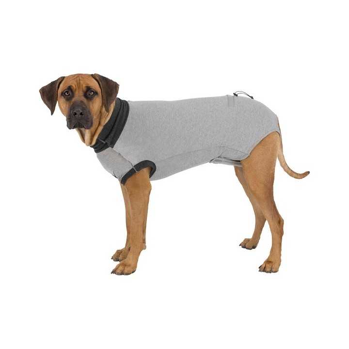 Trixie Body Protettivo Per Cani Tg.M (45 Cm.) Grigio