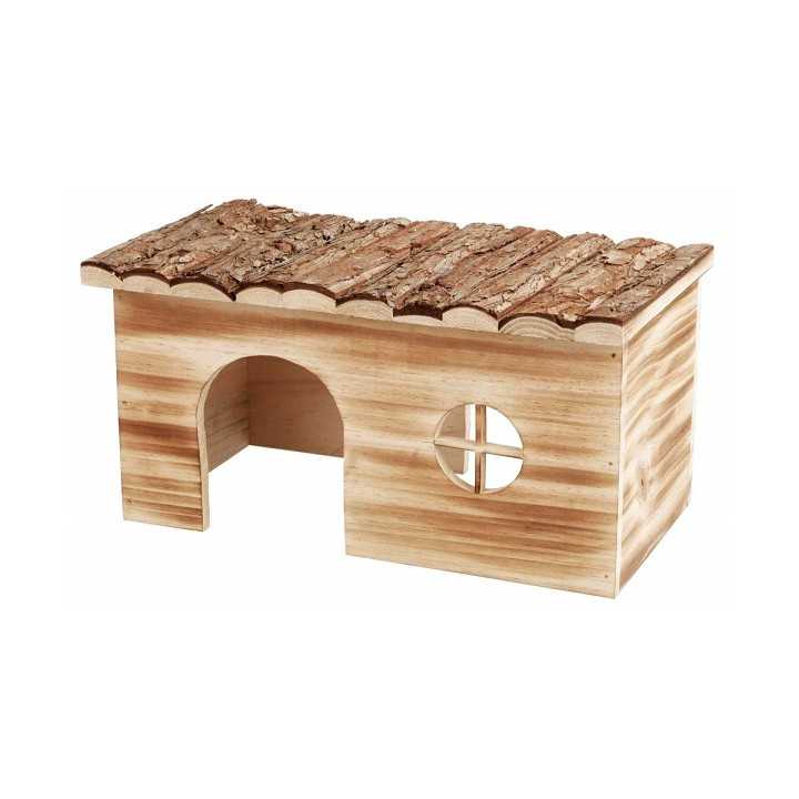 Trixie Casetta Grete In Legno Fiammato (45 X 24 X 28 Cm.)