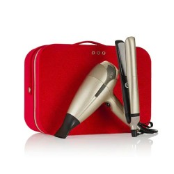 GHD Deluxe Set Grand Luxe Oro Champagne (Platinum+ & Helios) - Gift Set