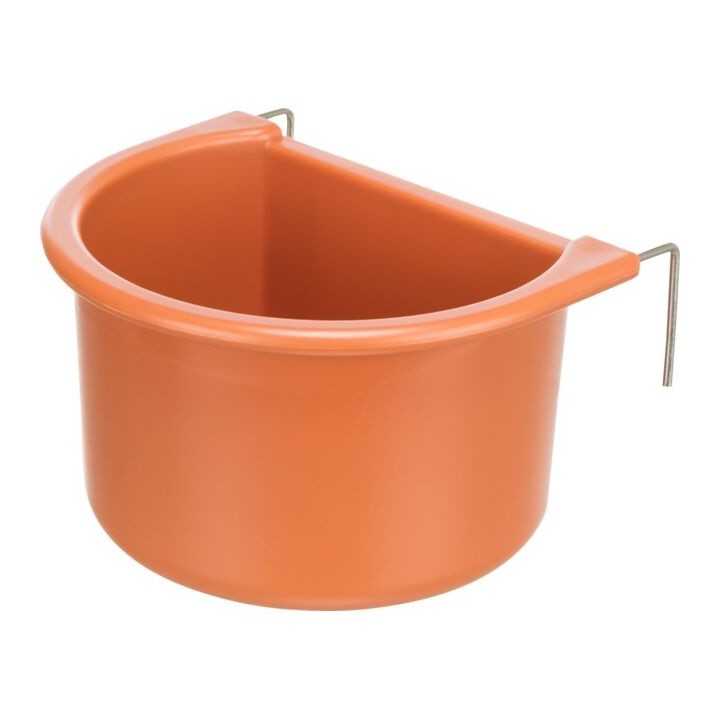 Trixie Ciotola In Plastica Con Ganci In Metallo (150 Ml. / 8 X 6 Cm.)