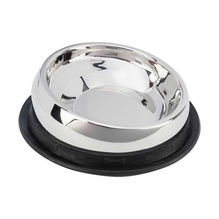 Trixie Ciotola Muso Corto Acciaio Inox 0,70 Lt. / Diam. 27 Cm.