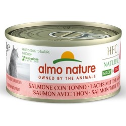 Almo Nature Cat Hfc Natural Salmone Con Tonno 70 Gr.