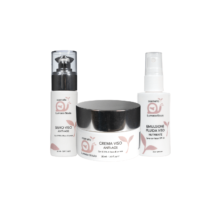 Kit Viso con Protezione Solare alla Bava di Lumaca