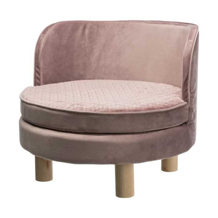 Trixie Divano Livia (Diam. 48 X 40 Cm.) Rosa Antico