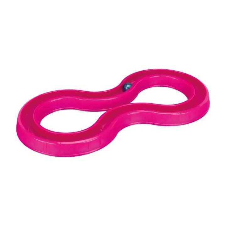 Trixie Flashing Ball Race (65 X 31) Cm. Rosa