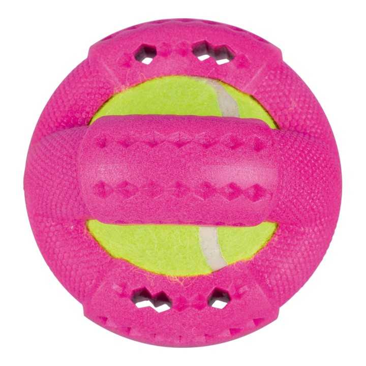 Trixie Gioco Anello Con Palla Da Tennis In Termoplastica Diam. 9 Cm.