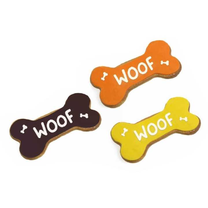 Biscotto Grande A Forma Di Osso "Woof"