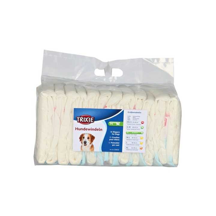 Trixie Pannolini Per Cani Tg. M (32-48 Cm.) 12 Pz.