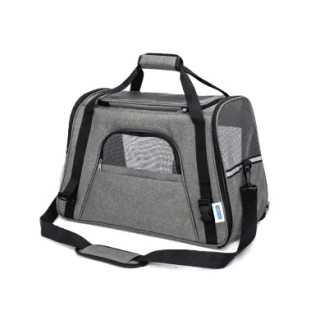 Borsa Trasportino (44 X 25 X 28 Cm.) Grigia