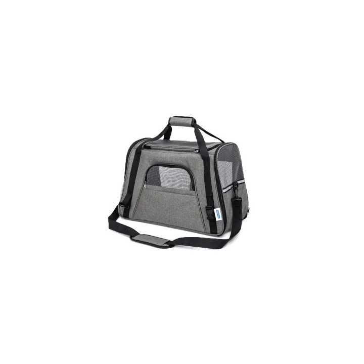 Borsa Trasportino (44 X 25 X 28 Cm.) Grigia