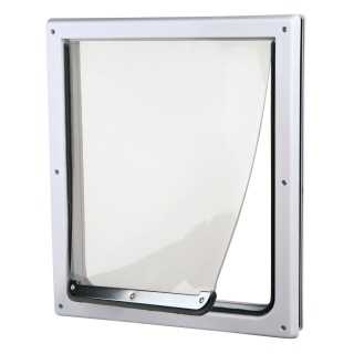 Trixie Porta Basculante 2 Funzioni M-Xl (39 X 45 Cm.) Bianca