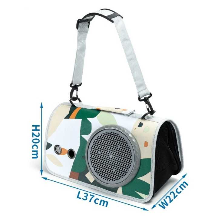 Borsa Trasportino Pieghevole (37 X 20 X 22 Cm.)