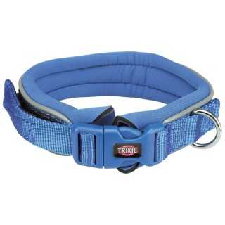 Trixie Premium Collare Alto Tg. L-Xl (55-61 Cm. / 30 Mm.) Blu