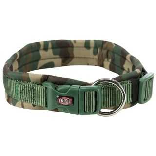 Trixie Premium Collare Alto Tg. L-Xl (55-61 Cm. / 30 Mm.) Camouflage