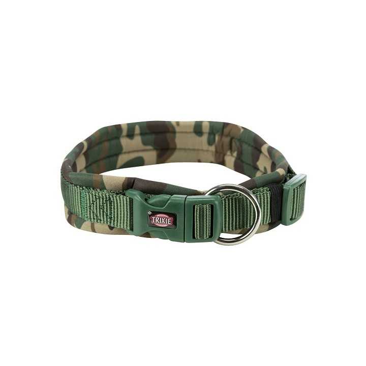 Trixie Premium Collare Alto Tg. L-Xl (55-61 Cm. / 30 Mm.) Camouflage