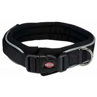 Trixie Premium Collare Alto Tg. L-Xl (55-61 Cm. / 30 Mm.) Nero