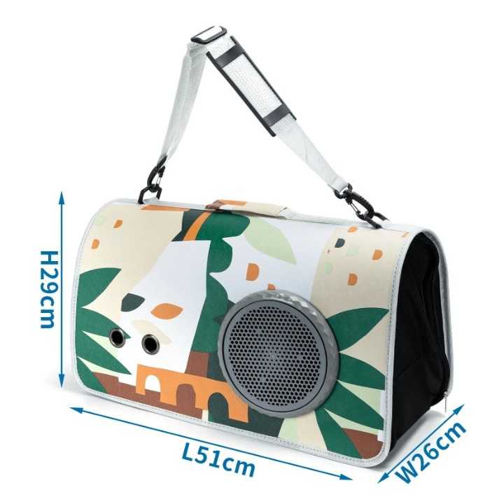 Borsa Trasportino Pieghevole (51 X 26 X 29 Cm.)