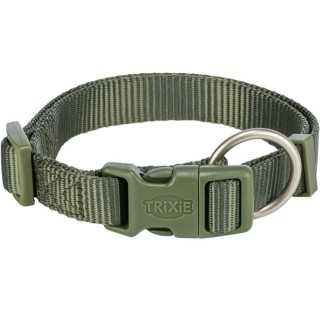 Trixie Premium Collare Tg. L-Xl 40-65 Cm. / 25 Mm. Verde Oliva