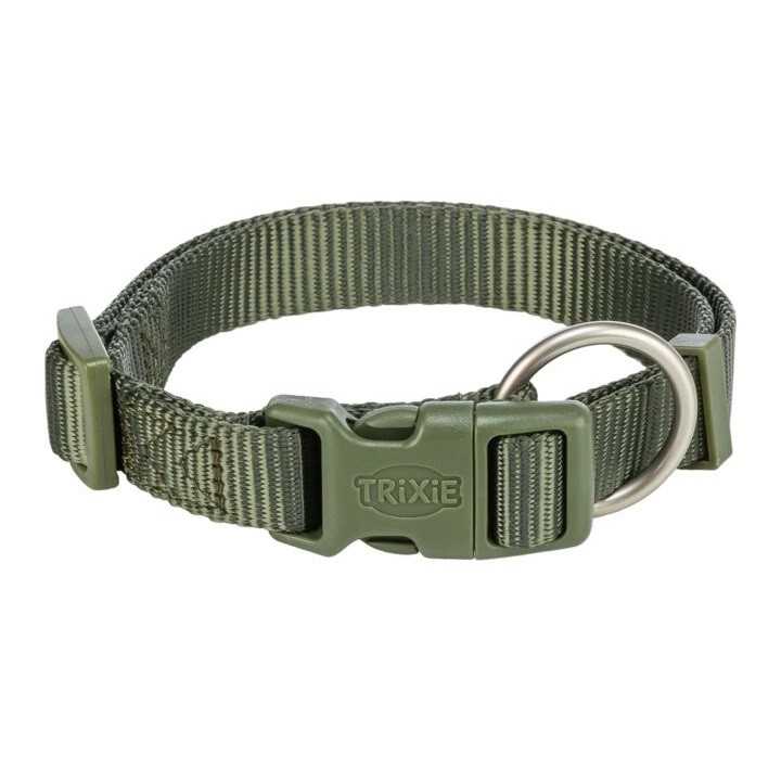 Trixie Premium Collare Tg. L-Xl 40-65 Cm. / 25 Mm. Verde Oliva