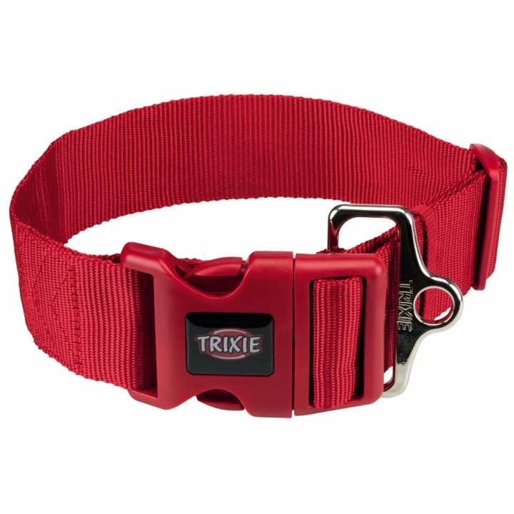 Trixie Premium Collare Tg. L-Xxl 55-80 Cm. / 50 Mm. Rosso
