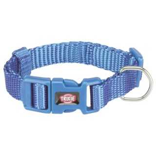 Trixie Premium Collare Tg. M-L 35-55 Cm. / 20 Mm. Blu