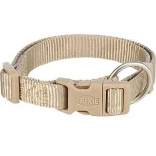 Trixie Premium Collare Tg. M-L 35-55 Cm. / 20 Mm. Sabbia