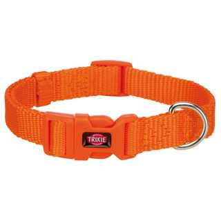 Trixie Premium Collare Tg. Xs-S 22-35 Cm. / 10 Mm. Arancio