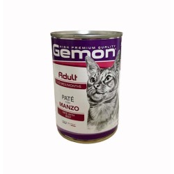 Gemon Cat Sterilised Pate' Con Manzo 400 Gr.