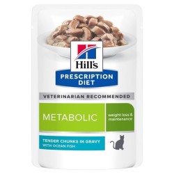 Hill'S Prescription Diet Feline Metabolic Pesce Oceanico 85 Gr.