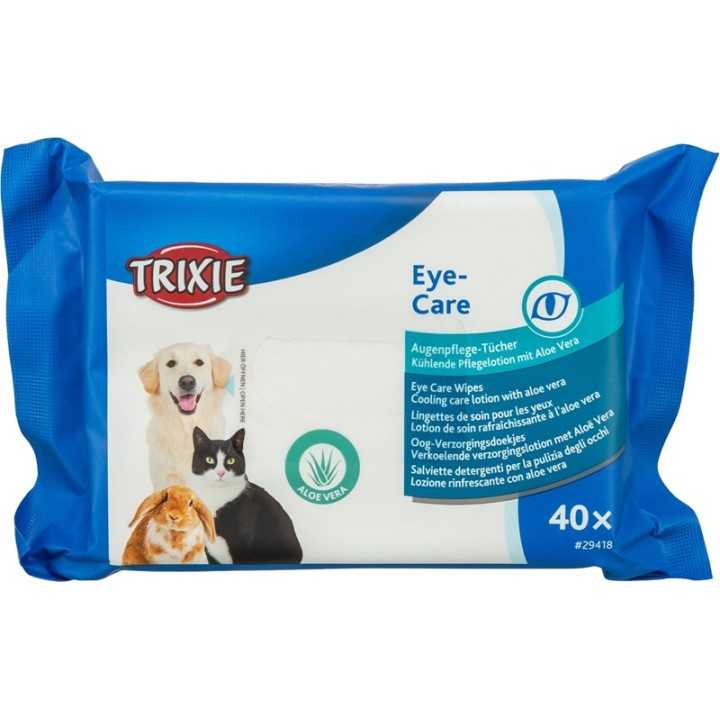 Trixie Salviette Detergenti Occhi 40 Pz.