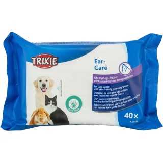 Trixie Salviette Detergenti Orecchie 40 Pz.