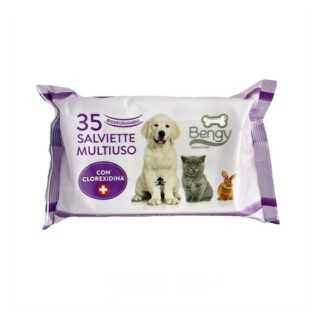 Trixie Salviette Multiuso Alla Clorexidina 35 Pz.