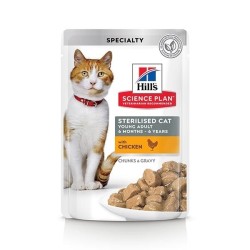 Hill'S Science Plan Sterilised Cat Young Adult Pollo 85 Gr.