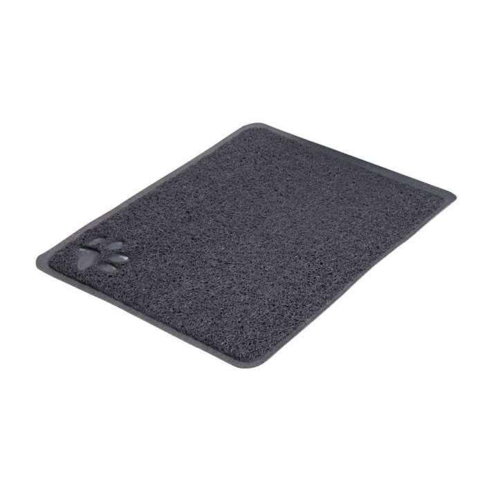 Trixie Tappetino Per Cassetta Igienica In Pvc (37 X 45 Cm.) Antracite