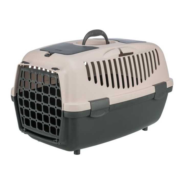 Trixie Trasportino Capri 2 (37 X 34 X 55 Cm.) Grigio Scuro/Blush