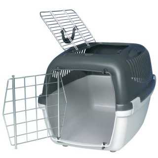 Trixie Trasportino Capri 3 Open Top 40 X 38 X 61 Cm. Grigio Chiaro/Grigio