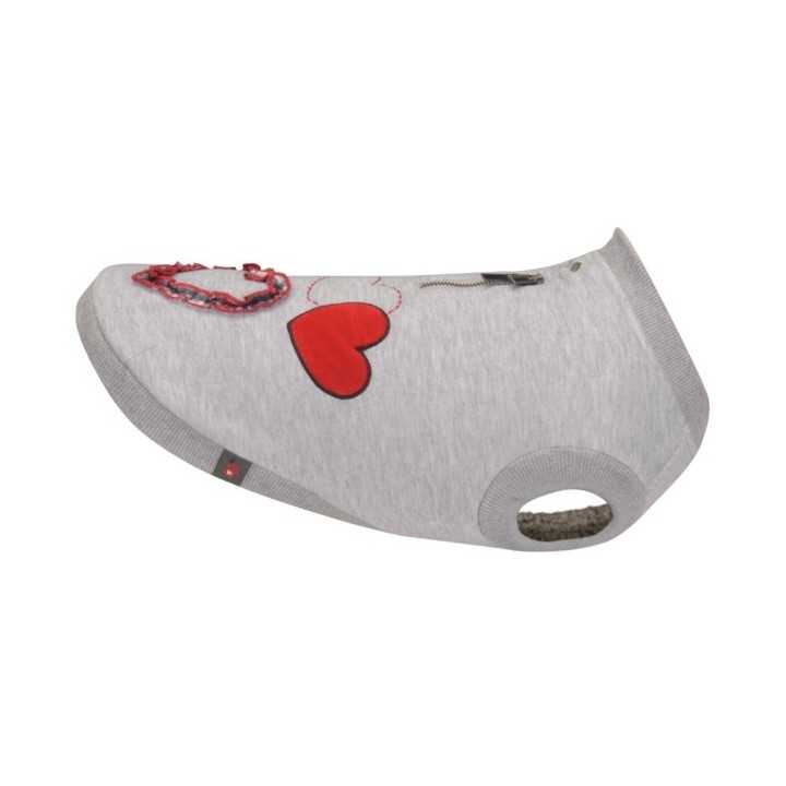 Camon "Cuoricini" Felpa Caldo Interno In Pelliccia 40 Cm.