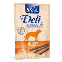 Life Dog Deli Snack Pollo 3 Sticks / 33 Gr.