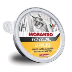 Morando Professional Mousse Sterilized Pollo & Tacchino 85 Gr.