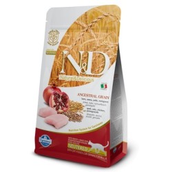 N&D Cat Low Ancestral Grain Neutered Pollo & Melograno 300 Gr.