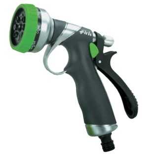 Lancia a Pistola per Irrigazione Alluminio Con Leva Multifunzione (8 Tipi di Getto) Rio Alu - Iris