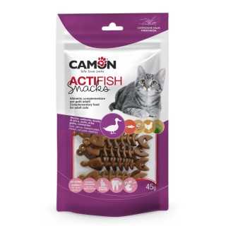 Camon Actifish Snacks Anatra, Salmone & Pollo 45 Gr.